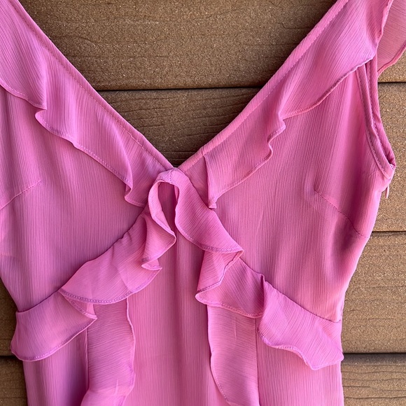 Pink Ruffle Dress Size S - Picture 3 of 8